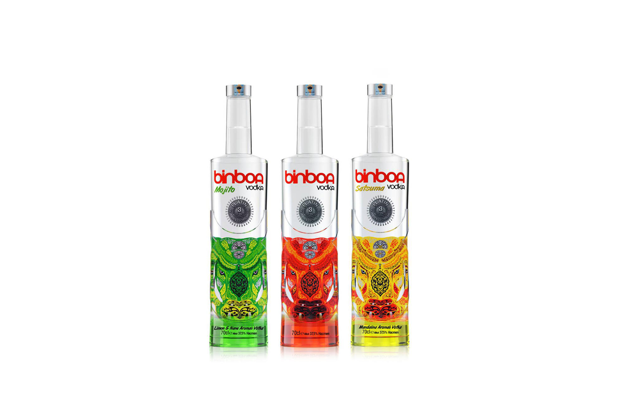 Binboa Vodka Packaging Design