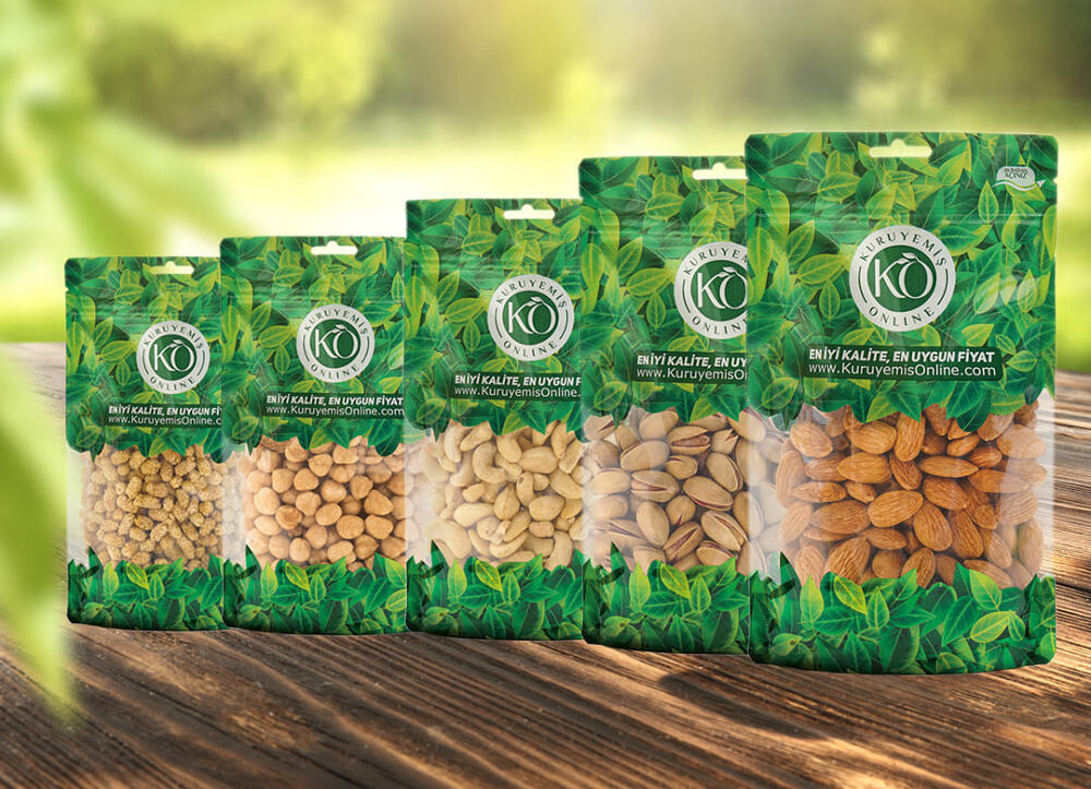 Kuruyemiş Online Logo and Packaging Design